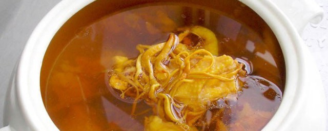 排骨炖虫草花汤怎样做 排骨炖虫草花汤怎样做