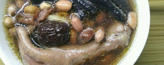 花生鸡脚汤怎样做 怎样做花生鸡脚汤