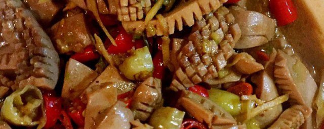 腰花湘菜做法 如何做湘味腰花
