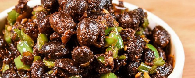 炒豆豉的做法 炒豆豉的次序