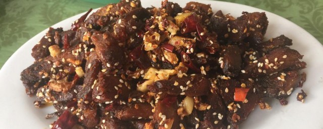 麻辣牛肉干的做法最正宗的做法 怎样做最正宗的麻辣牛肉干