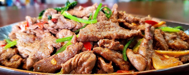 酒局牛肉怎样做 酒局牛肉做法