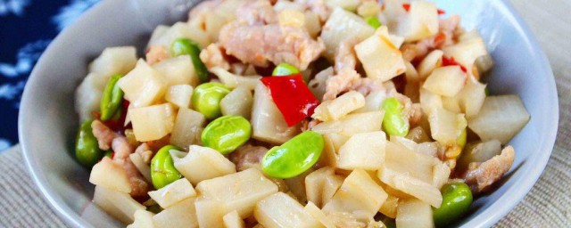 剁椒毛豆藕丁如何做 制作剁椒毛豆藕丁的办法