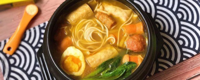 咖喱肉丸米线怎样做 咖喱肉丸米线做法