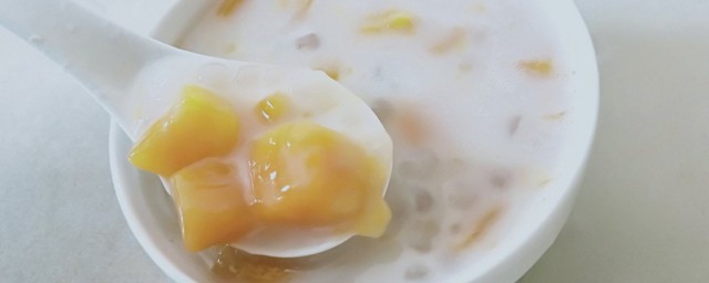 芒果椰汁西米捞如何做 芒果椰汁西米捞做法