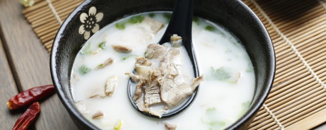 羊肉汤白色的怎样做的 羊肉汤用什么火候熬最好