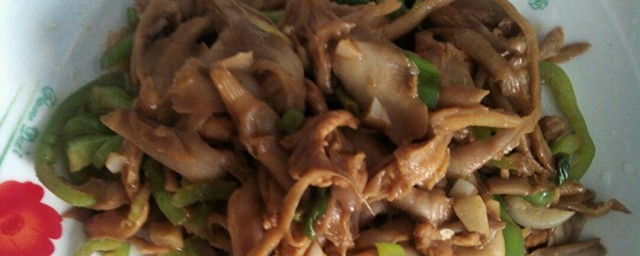 蘑菇肉片简单做法 蘑菇肉片简单做法