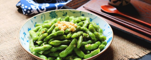 茶香毛豆简单做法 茶香毛豆怎样做