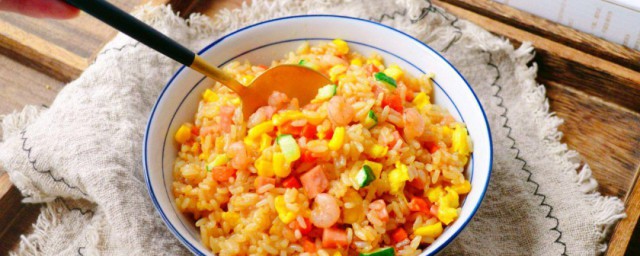 虾仁蛋炒饭的做法 虾仁蛋炒饭怎样做