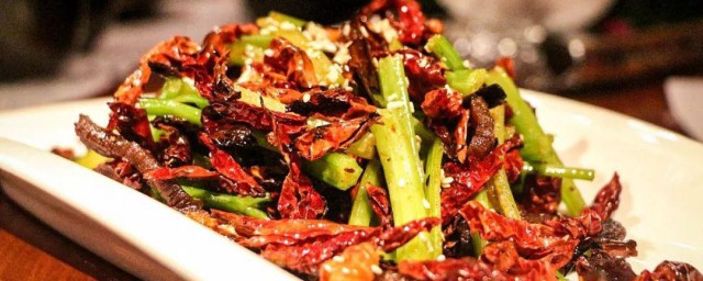 干煸牛肉怎样做 干煸牛肉做法