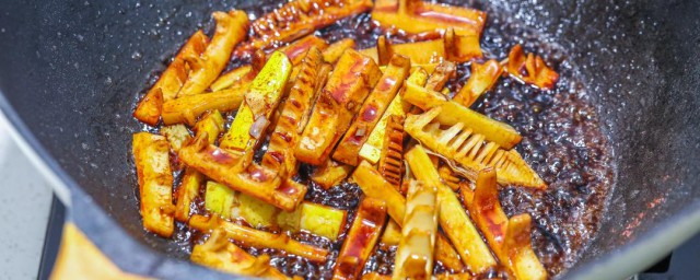 油焖春笋怎样做 油焖春笋的做法简介