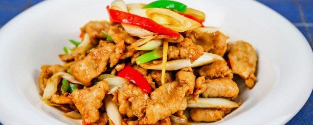 葱爆肉片怎么做 做葱爆肉片的办法