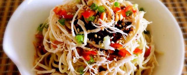 黄豆酱香凉拌面怎样做 怎样做黄豆酱香凉拌面
