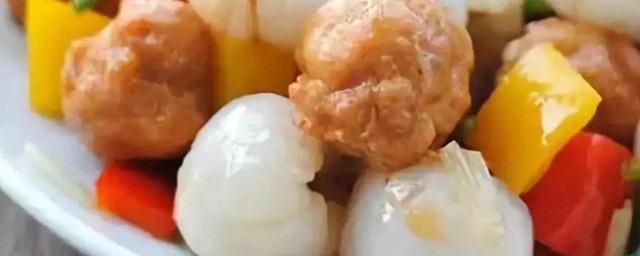 荔枝鸡球的做法 荔枝鸡球怎样做