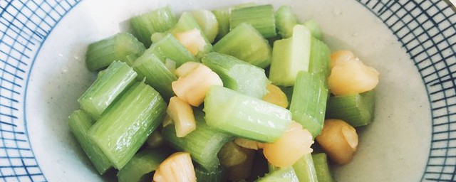 干贝西芹怎样做 怎样做干贝西芹