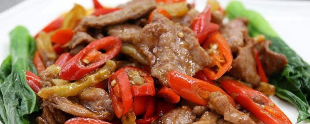 c步骤 如何做香菇炒牛肉