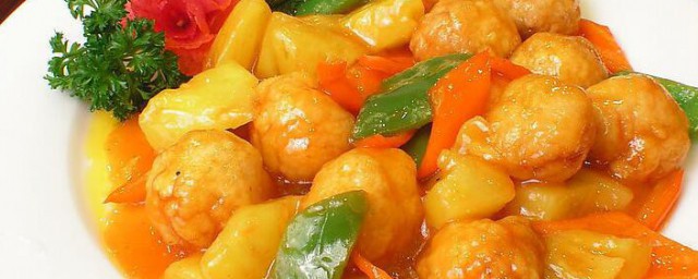 糖醋肉圆次序 糖醋肉圆怎样做