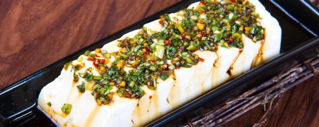 凉拌嫩豆腐怎样做 做凉拌嫩豆腐妙招