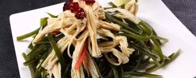 腐竹拌海带怎么做 做腐竹拌海带的流程