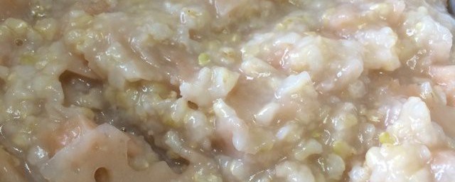 莲藕糙米粥教程 莲藕糙米粥做法简介