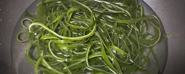 冬天海带丝煮熟后的保存办法 煮熟的海带丝保存方法介绍