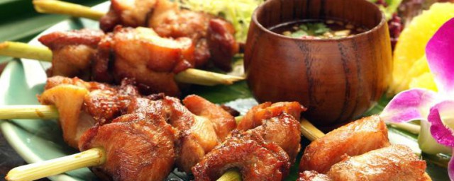 香茅鸡肉串怎样做 香茅鸡肉串的做法