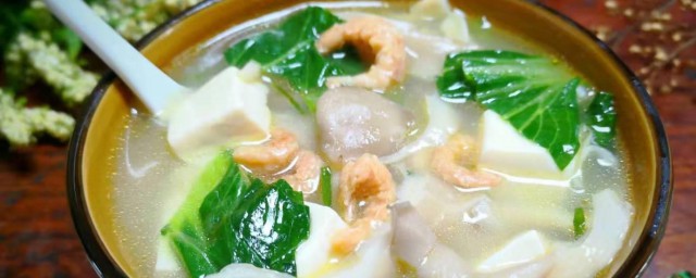 圆蛤豆腐汤的做法 圆蛤豆腐汤的家常做法