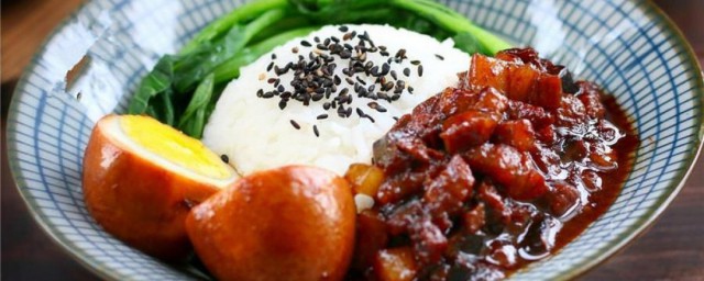 正宗卤肉饭制作办法 卤肉饭的做法
