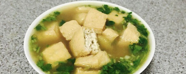 油炸豆腐怎样做汤好喝 油炸豆腐做汤的技巧