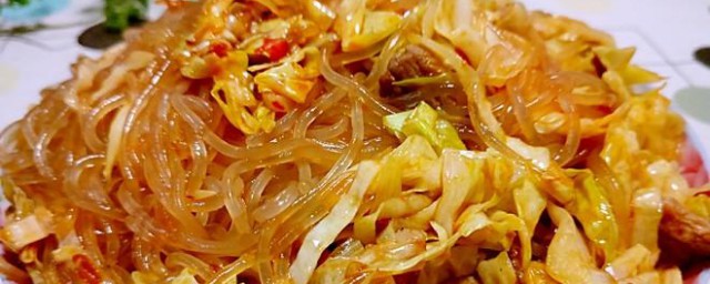 粉丝卷心菜的做法 粉丝卷心菜怎样做好吃