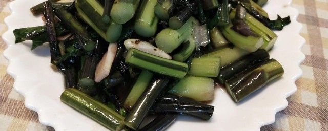 怎样做紫菜苔好吃 紫菜苔怎样做才好吃