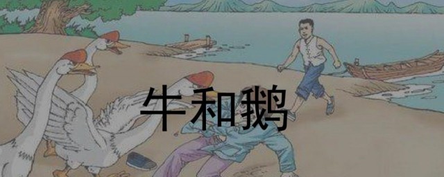 牛和鹅的故事告诉了我们一个什么意义 牛和鹅的寓意