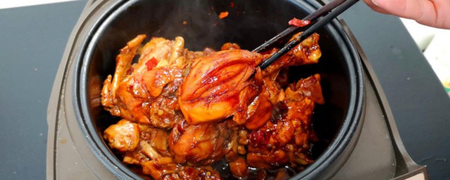 如何用电压力锅炖鸡腿好吃又简单 电压力锅炖鸡腿的做法