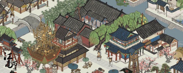江南百景图店铺简介 店铺收益排行是怎样的