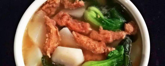 酥肉萝卜汤如何弄 酥肉萝卜汤做法分享