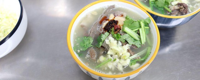 香菜羊肉汤的做法 关于香菜羊肉汤的做法