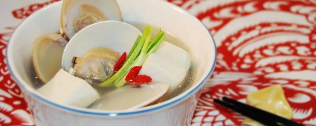 蛤蜊豆腐的做法 制作蛤蜊豆腐的技巧