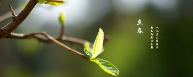 立春节气的心情说说 立春朋友圈心情说说简短