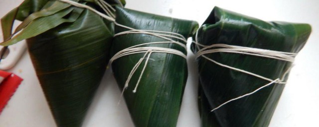 红豆粽子做法 红豆粽子怎么做