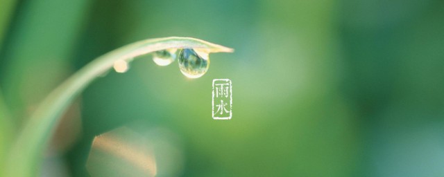 二十四节气雨水特征 二十四节气雨水特征是什么