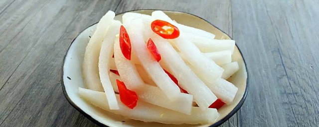 酸甜脆白萝卜黄瓜腌制要领 萝卜黄瓜的腌制方法介绍