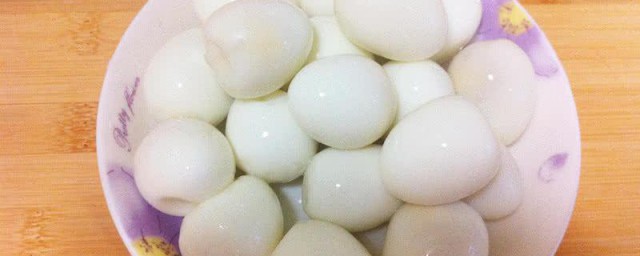 鹌鹑蛋熟后怎样保存 煮熟的鹌鹑蛋存放技巧