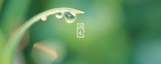 雨水节气创意文案 雨水节气创意文案句子