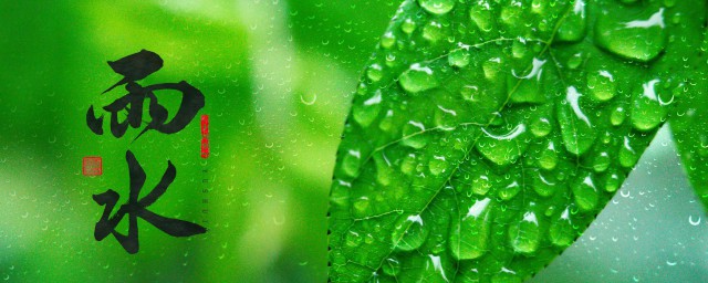表示雨水节气古诗词 简介表示雨水节气古诗词