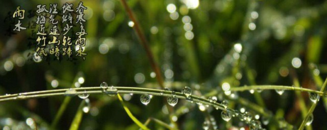 2023年雨水节气有什么含义 2023年雨水节气有何意思