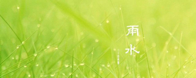 雨水节气的诗句 有关雨水的诗句