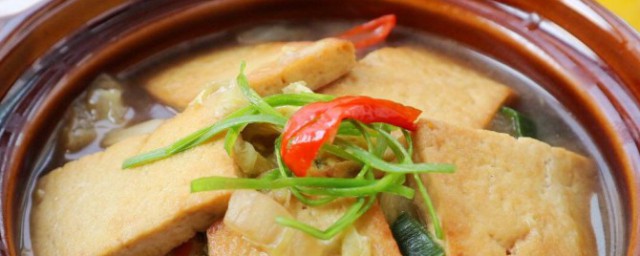 制作豆腐煲技巧 豆腐煲做法
