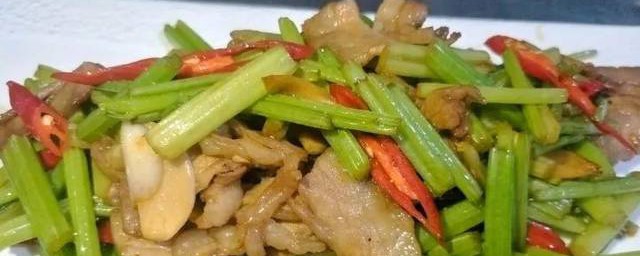 西芹猪肉怎样做 做西芹猪肉诀窍