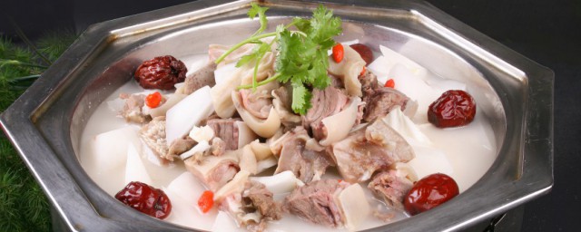山药羊肉汤 药膳山药羊肉汤制作要领分享
