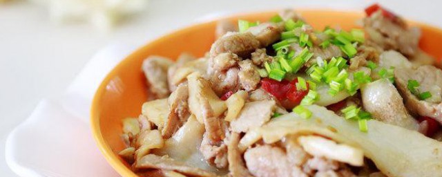 椰青炒瘦肉做法诀窍 做椰青炒瘦肉流程